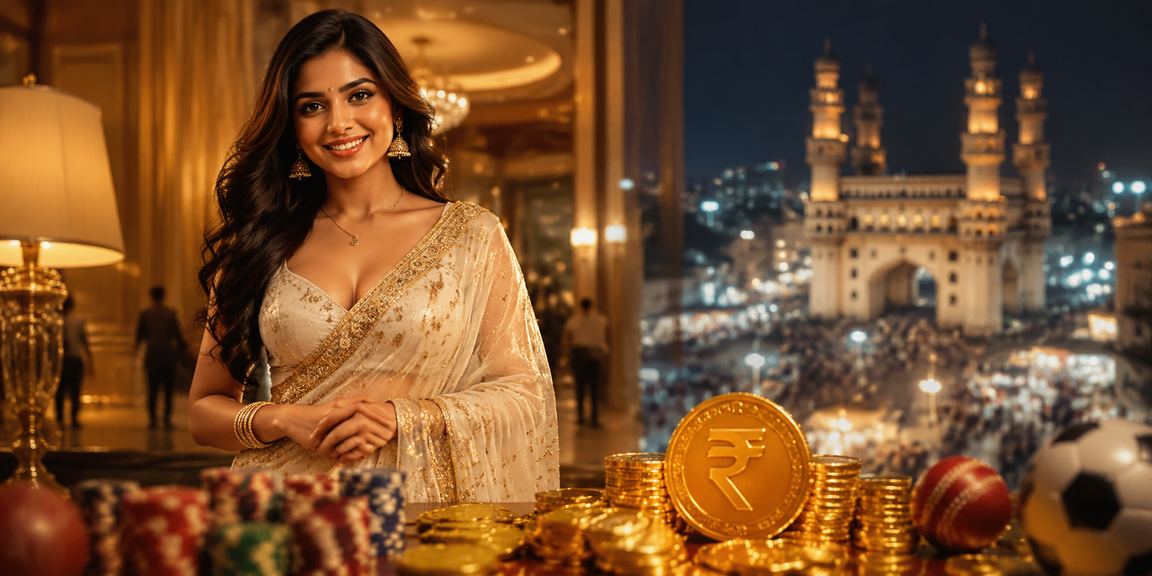 Hyderabad city with modern tech and safe sports betting